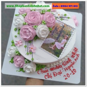 Bánh Sinh Nhật In Hình Ảnh - H624